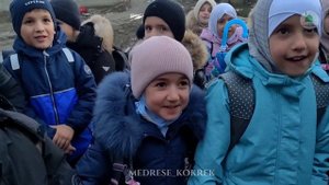 Учащиеся 2"А" класса Кокрекской школы приняли участие в строительстве Женского Медресе с.Кокрек