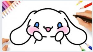 Как легко нарисовать Cinnamoroll