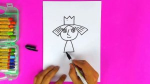 Простые рисунки ЛЕТОМ  РыбаКит папа рисует