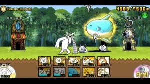 The Battle Cats - Cybear VS Ubers with Dodge Attack ability (metal)