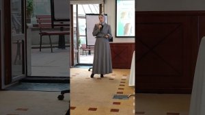 Айнагуль Кайбалдиева на академии Лидеров  Организации.