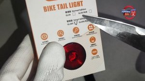 GIYO bike tail light GL09S | распаковка