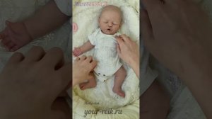 силиконовая кукла. мальчик 43-45 см.
