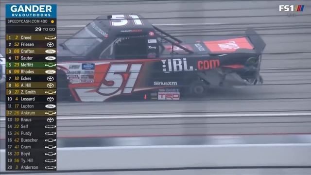 Серия внедорожников NASCAR Gander RV & Outdoors Truck SpeedyCash.com 400 | ОСНОВНЫЕ МОМЕНТЫ NASCAR