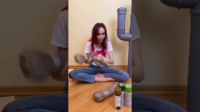 Кактус-когтеточка для кота 1 часть 😱 #своимируками #сделайсам