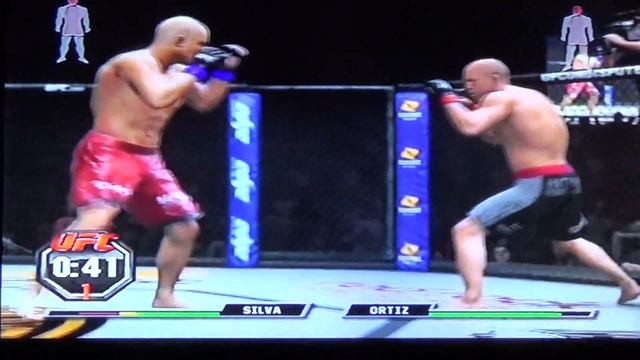 Wanderlei Silva vs Tito Ortiz - Knee Striker!