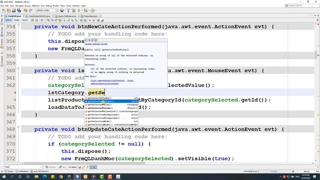 19.3 QLSP - Chức năng lọc sản phẩm theo danh mục, có thể lựa chọn nhiều danh mục để lọc смотреть онлайн
