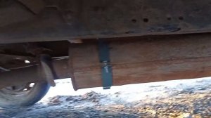 Замена хомута и проставочного кольца глушителя ГАЗ2752 СОБОЛЬ