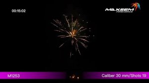 Фейерверк с нижним уровнем на 19 залпов Show Time M1253 (GP512) Maxsem