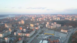 Пермь с высоты птичьего полета