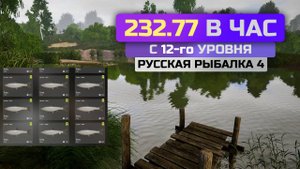 Фарм 230+ серебра в час на Вьюнке. Осваиваю Русскую Рыбалку 4