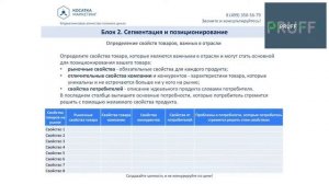 Маркетинг для бизнеса Урок 11. Позиционирование и «упаковка» бизнеса