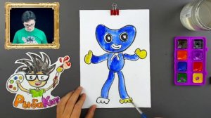 Папа Длинные ноги - ХАГИ ВАГИ - РыбаКит папа рисует