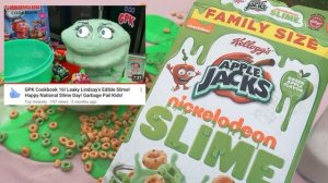 Cereal Insanity 183! Slime Time! Nickelodeon Slime Apple Jacks!