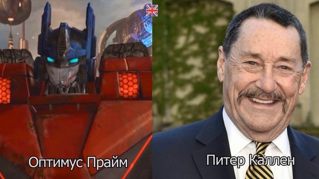 Transformers: War for Cybertron — Актёры оригинальной и русской озвучки