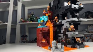 Lego Minecraft bastion MOC!