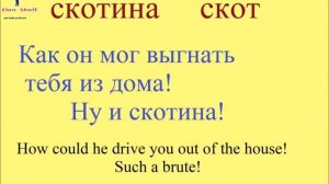 № 34 Изучаем русский - ПЛОХИЕ СЛОВА - разговорный русский