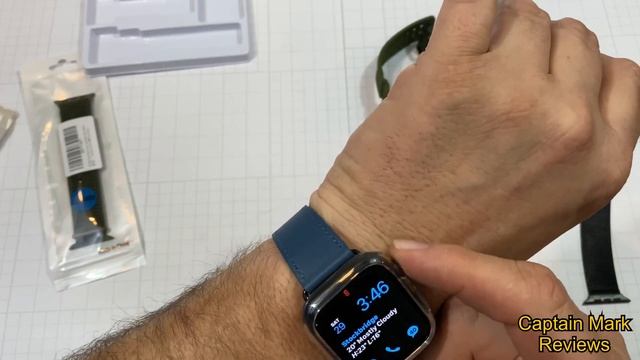 Amazing Apple Gen 5 Watch bands #supcaseunicornBettlepro #owerprimacyleatherwatchstrap #AppleWatch
