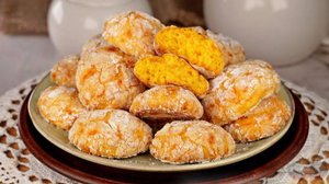 Ароматные и яркие печеньки. 
ТЫКВЕННОЕ ПЕЧЕНЬЕ С ЦЕДРОЙ АПЕЛЬСИНА