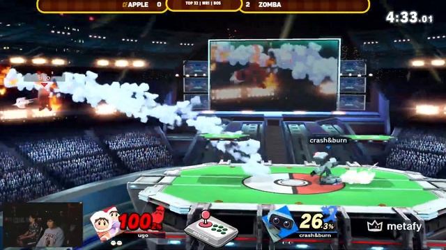 Zomba (R.O.B) vs CF Apple (Ice Climbers) | Top 32 WR1 - CFL SSBU смотреть онлайн
