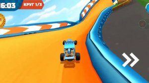 Hot Wheels Unlimited. Хот Вилс гонки на машинах. Получаем новую машину. Постройте свою трассу.