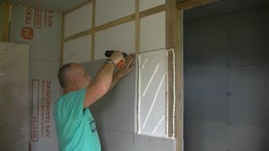 Обшивка ЭППСом стен и потолка 1