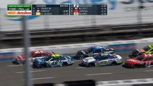 Дикий последний круг на этапе 1 | МАРТИНСВИЛЛ, 2017 | NASCAR on FOX