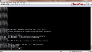 Decrypt Type-7 password with Cisco IOS
