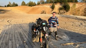 Лютые горки, песчаный карьер! Как с этим справляются турэндуро?