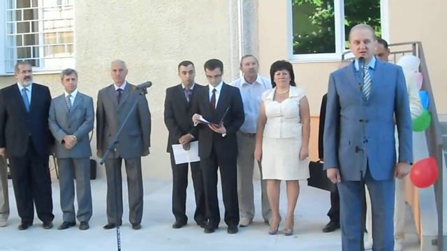 Открытие школы в Заречном