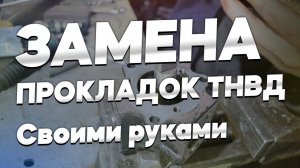 Замена прокладок ТНВД своими руками. Течет ТНВД Mercedes CLK 220 CDI.