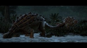 Teratophoneus Vs Euoplocephalus - Jurassic World Evolution New Species Mods