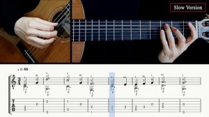 Edelweiss (EASY version) на Гитаре. Уроки гитары. Ноты и Табы Sky Guitar