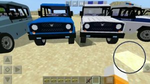 УАЗ ХАНТЕР В МАЙНКРАФТ ПЕ! ОБЗОР НА УАЗЫ | MINECRAFT PE