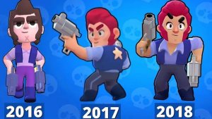 Эволюция бойцов Brawl stars