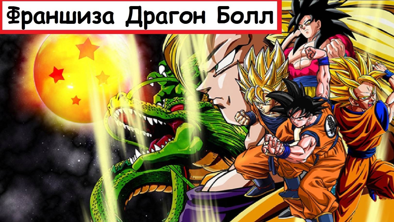 Франшиза Драконий жемчуг (Dragon Ball) смотреть онлайн