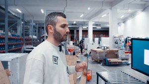 Измерение зеркала на складе