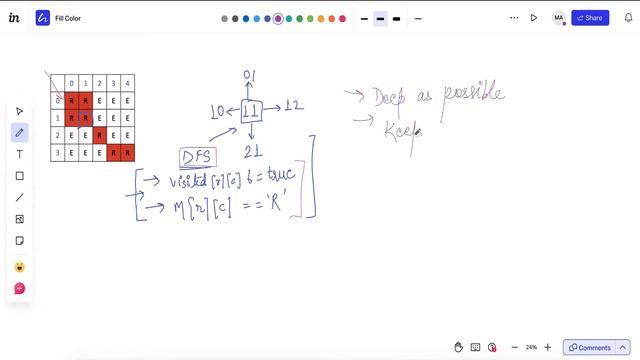 OCI Coding Interview Question - Fill Color| Apple Coding Interview Question | Amazon Coding Round