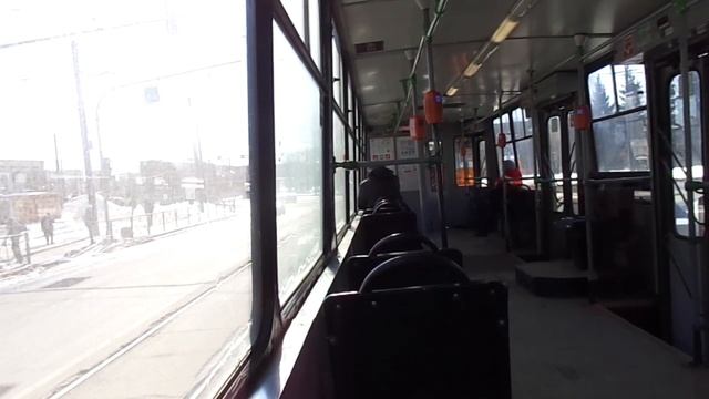 Необычно: трамвай 3 парка по 61 Петербурга 11-***: ЛМ-99АВ 3312 по №61 (19.02.21) смотреть онлайн