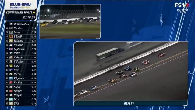 Мировая серия грузовых автомобилей NASCAR Camping World в Дейтоне | ОСНОВНЫЕ МОМЕНТЫ NASCAR ON FOX