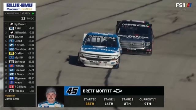 NASCAR Camping World Truck Series Fractions 200 | ОСНОВНЫЕ МОМЕНТЫ NASCAR ON FOX
