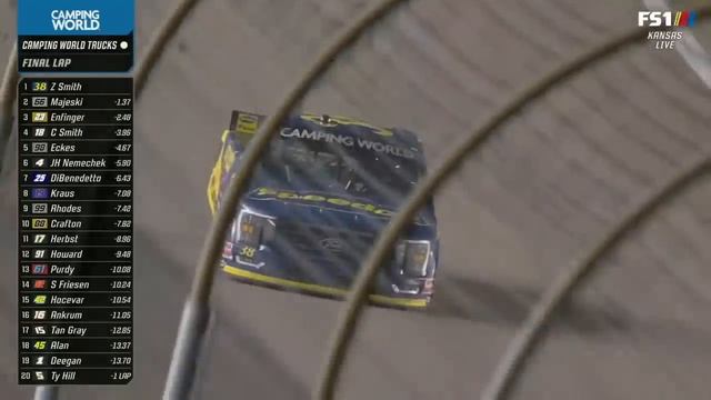 NASCAR Camping World Truck Series в Канзасе | ОСНОВНЫЕ МОМЕНТЫ NASCAR ON FOX