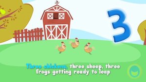 The Number 3 | Number Songs By BubblePopBox | Learn The Number Three