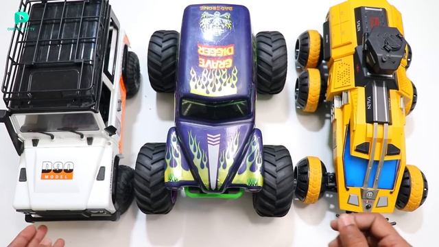 RC Mars Rover Vs RC Land Rover d90 Car Unboxing & Fight - Chatpat toy tv смотреть онлайн