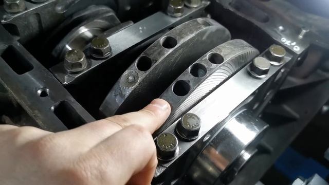 Factory mistake Genmot crankshaft Range Rover 2.7tdv6 touches the block