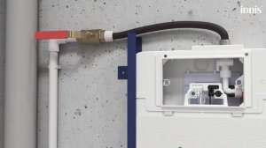 Установка бачка скрытого монтажа Profix для приставных унитазов