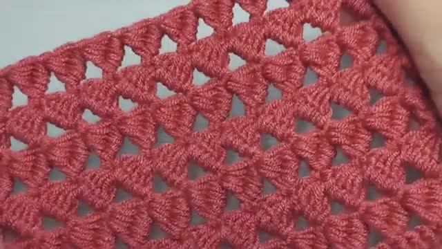 Красивый узор крючком - Вязание крючком
