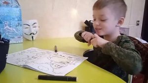 Саша рисует | 3 маркера ЧЕЛЛЕНДЖ!!🎨