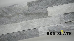 3D панели из натурального камня RKS SLATE Мрамор Cloudy Grey Classic