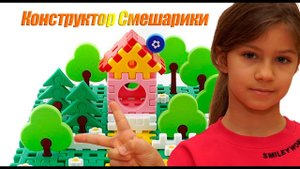Конструктор Смешарики полесье Домик Кроша Ежика Пина Капатыча Игра Смешарики